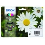 Multipack de tinteiros Epson Daisy Multipack 4 cores 18 Claria Home Ink — rendimento padrão, 4 cores