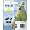 Tinteiro Epson C13T26144010 embalagem individual amarelo 26 Claria Premium, à base de pigmento, 1 unid.