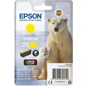 Tinteiro amarelo 26XL/C13T26344010 Epson