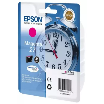 Tinteiro Epson DURABrite Ultra C13T27034010 magenta, à base de pigmento, 1 unid.