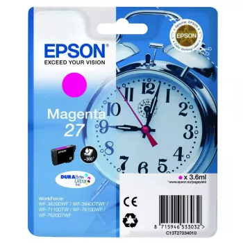 Tinteiro Epson DURABrite Ultra C13T27034010 magenta, à base de pigmento, 1 unid.
