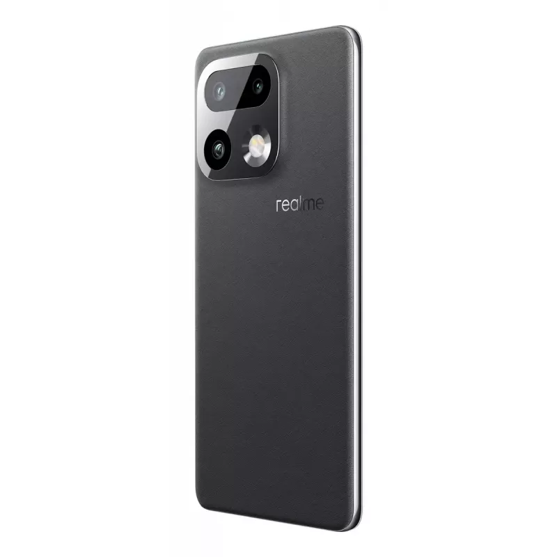 smartphone REALME realme 16 Pro+ – 6.8 polegadas (17.3 cm) 1280×2800, Snapdragon 7 Gen 4, 12 GB RAM, 512 GB, 200 MP câmara tripla, 7000 mAh, cinzento