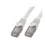 cabo de rede M-Cab 3928 0,5m Cat6 U/UTP RJ-45 branco