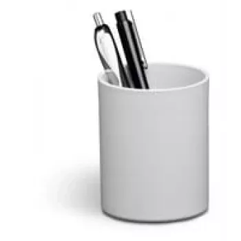 Porta-canetas Durable ECO plástico reciclado cinzento