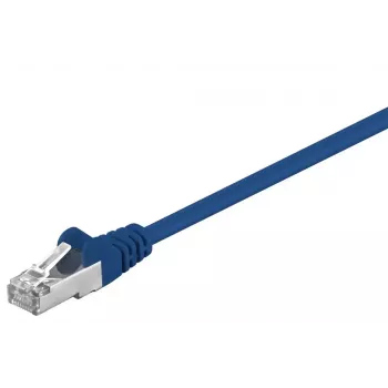 Cabo de rede Goobay 68054 azul 1m Cat5e SF/UTP