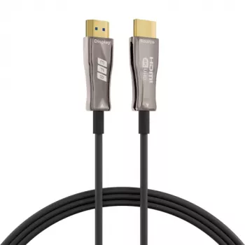 Cabo de fibra ótica HDMI EFB Elektronik AOC Active 4K60Hz preto - Digital/Display/Video - 10 m (HDMI-20-00007)