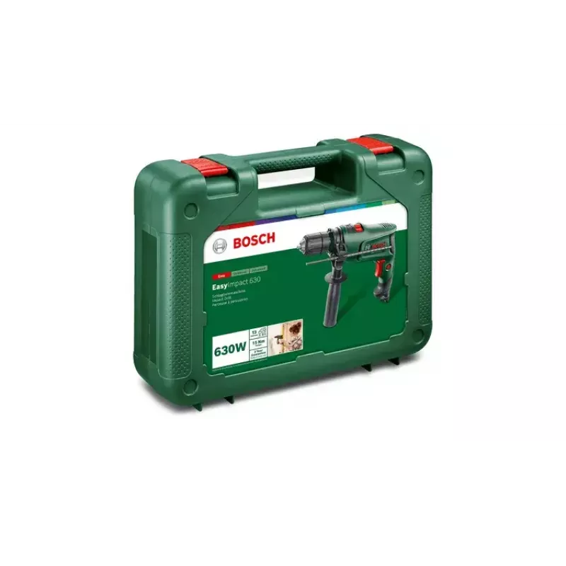 Berbequim com punho de pistola Bosch Easy Impact 630, 630W, 3000 RPM