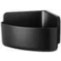 Tesa 40517-00000-00 cesto de duche de canto LAVAA adesivo preto mate