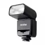 Flash escravo Godox TT350F preto 2,2 s tempo de carregamento pilha AA