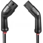 Cabo de rede C2G 0,6 m Cat6a RJ-45 para RJ-45 cinzento com proteção de encaixe