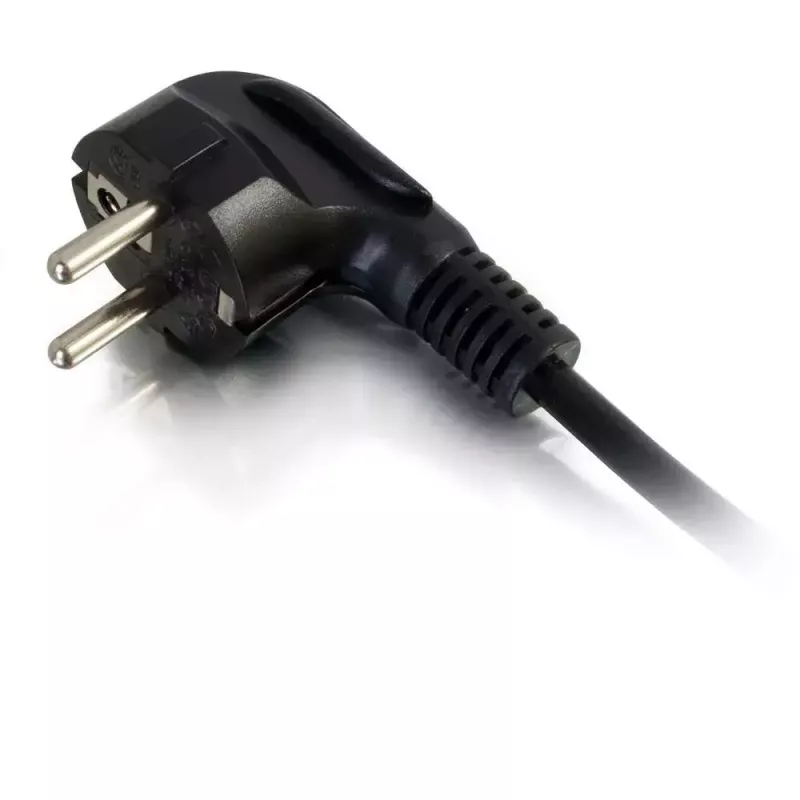Cabo de alimentação para portátil europeu C2G 1m CEE 7/7 para IEC 60320 C5 250V 3A
