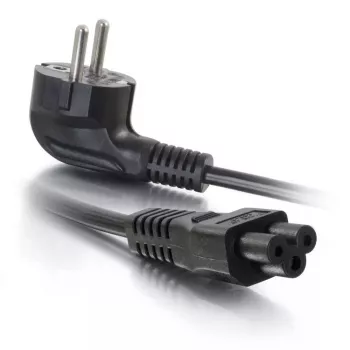 Cabo de alimentação para portátil europeu C2G 1m CEE 7/7 para IEC 60320 C5 250V 3A