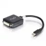 C2G Adaptador Mini DisplayPort para DVI 20 cm Thunderbolt para DVI-D preto