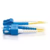 C2G Cabo de fibra ótica InfiniBand 2 m LC SC OFNR amarelo