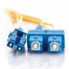 C2G Cabo de fibra ótica InfiniBand 2 m LC SC OFNR amarelo