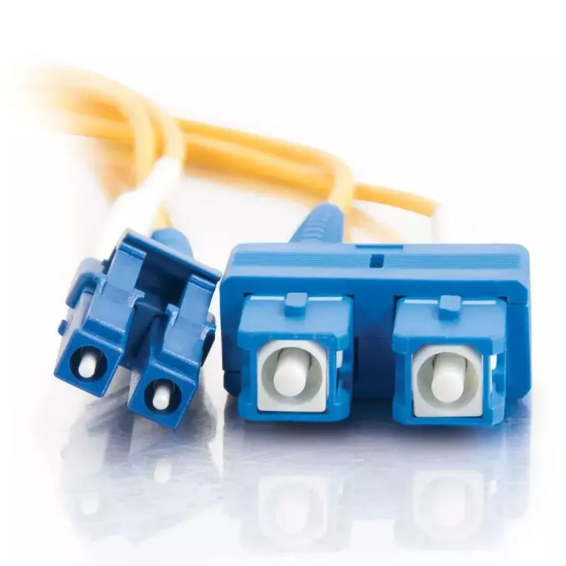 C2G Cabo de fibra ótica InfiniBand 2 m LC SC OFNR amarelo