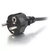 C2G Cabo de alimentação 5 m preto CEE7/7 C13 conector fêmea 88546