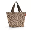 reisenthel Saco de compras shopper M LEO MACCHIATO fibra sintética castanho ZS6048 (ZS6048)