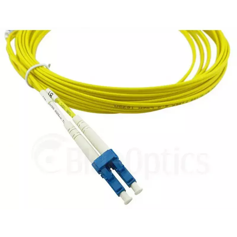BlueOptics CAB-SMF-LC-LC-5-BO cabo patch de fibra monomodo LC-UPC/LC-UPC, 5 m, bege