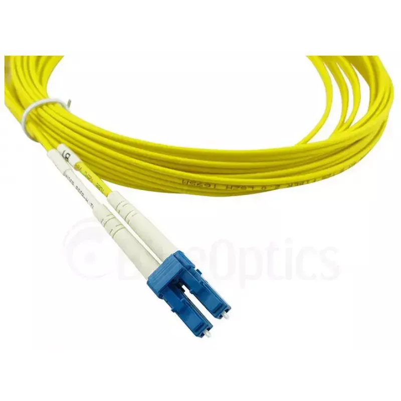BlueOptics CAB-SMF-LC-LC-5-BO cabo patch de fibra monomodo LC-UPC/LC-UPC, 5 m, bege