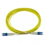 BlueOptics CAB-SMF-LC-LC-5-BO cabo patch de fibra monomodo LC-UPC/LC-UPC, 5 m, bege