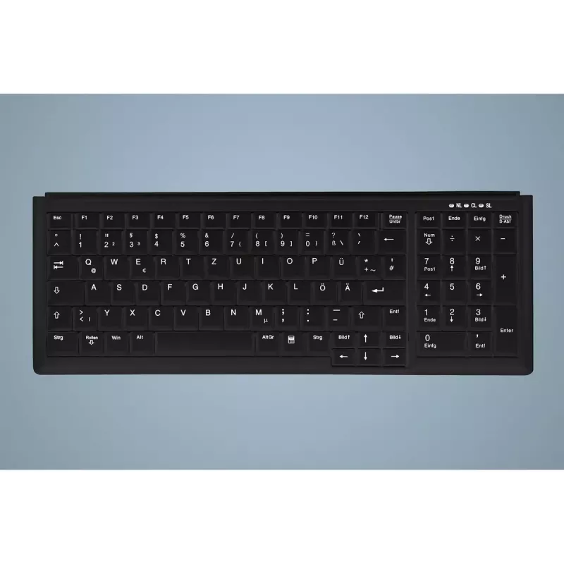 Active Key AK-7000 Teclado Universal USB QWERTY US International preto