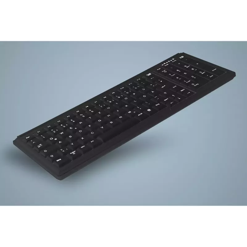 Active Key AK-7000 Teclado Universal USB QWERTY US International preto
