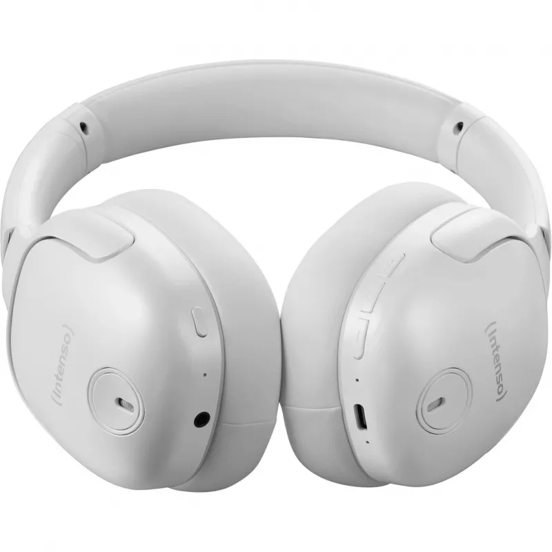Auscultadores Intenso Over-Ear TWS True Wireless Bluetooth 5.3, Hybrid Active Noise Cancelling (ANC), modo Transparency, modo música, modo passivo