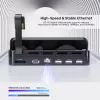 Estação de acoplamento para consola de jogos portátil Unitek G1002F01 — conector de acoplamento USB, preto