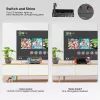 Estação de acoplamento para consola de jogos portátil Unitek G1002F01 — conector de acoplamento USB, preto