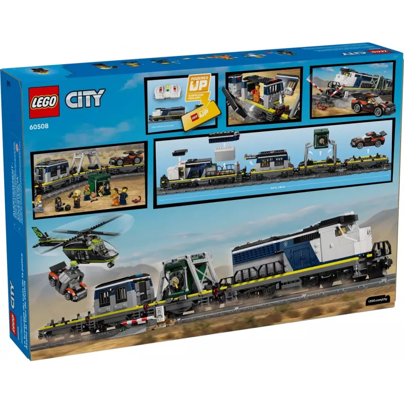 LEGO CITY 60508 Assalto ao comboio da polícia