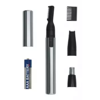 Aparador de barba Wahl 05640 Bikinitrimmer, preto/prateado