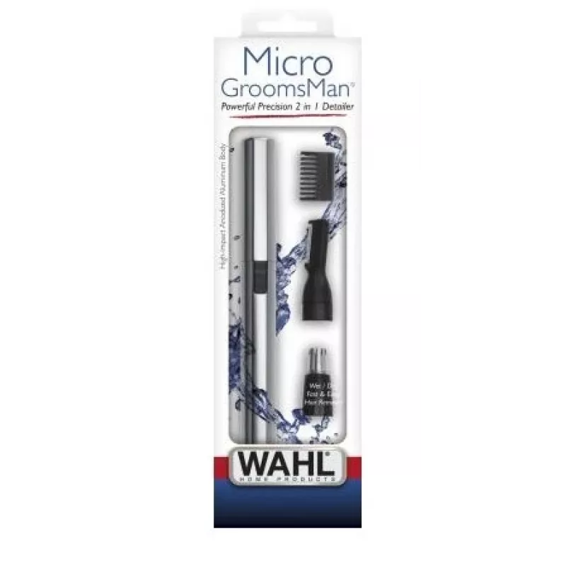 Aparador de barba Wahl 05640 Bikinitrimmer, preto/prateado