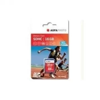 AgfaPhoto High Speed - Cartão de memória flash - 16 GB - Cartão SDHC (10426)
