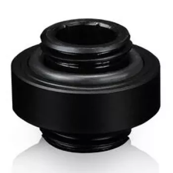 Thermal Grizzly DeltaMate Extender Fitting MM7R, latão G1/4, preto (TG-DM-FIT-0011)