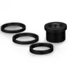 Thermal Grizzly DeltaMate Pass Through – conector de refrigeração líquida, preto, 1 unid. (TG-DM-FIT-0016)