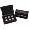 Thermal Grizzly DeltaMate Compression Fitting ST16, latão G1/4, níquel, pack de 6 (TG-DM-FIT-6201)