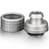 Thermal Grizzly DeltaMate Compression Fitting ST16, latão G1/4, níquel, pack de 6 (TG-DM-FIT-6201)