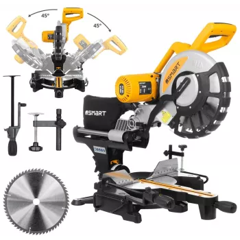 Serra de tração e esquadria Smart SM-04-05305 2000 W, lâmina de 305 mm