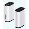 ZTE G5C – Router Gigabit Ethernet Dual Band WLAN (2,4 GHz / 5 GHz) Wi-Fi 6 4G/5G em branco