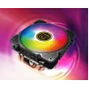 Arrefecedor de CPU Gembird CPU-HURACAN-ARGB-X140 12 cm preto branco 800-1600 rpm