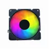 Arrefecedor de CPU Gembird CPU-HURACAN-ARGB-X140 12 cm preto branco 800-1600 rpm