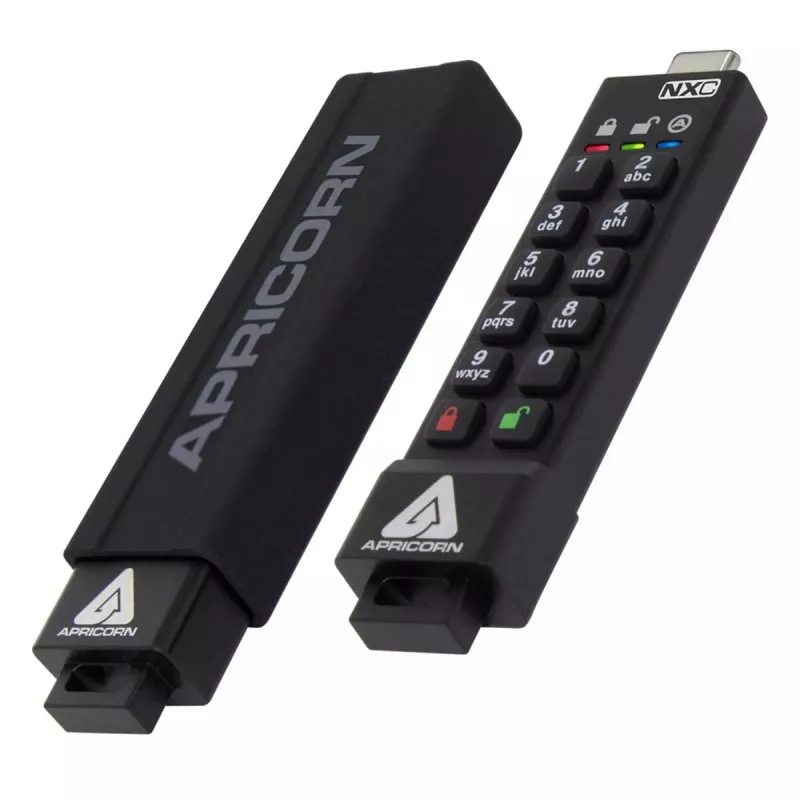 Pen USB Apricorn 64GB USB Type-A 3.2 Gen 1 Aegis Secure Key 3NXC