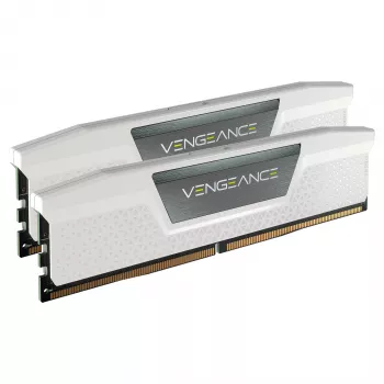 Corsair Vengeance 32GB (2x16GB) DDR5 6400MHz CL36 Kit de memória RAM para desktop – branco