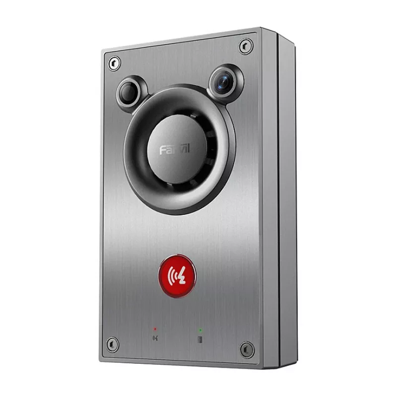 Intercomunicador áudio Fanvil A12V VoIP com áudio HD, suporte SIP, função de intercomunicador de porta