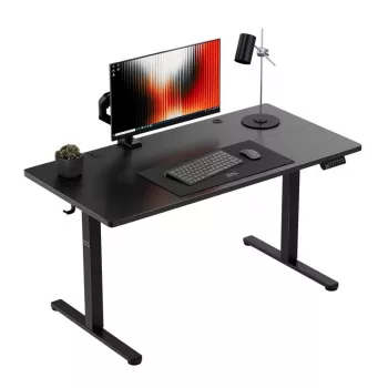 Secretária mark adler Leader 7.3 preto – estação de trabalho ergonómica de altura ajustável