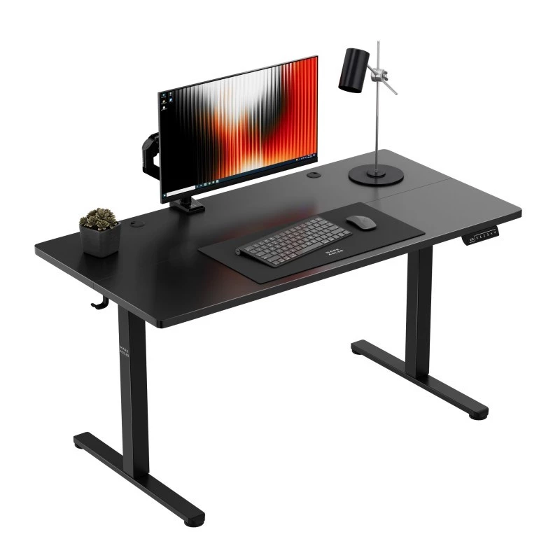 Secretária mark adler Leader 7.3 preto – estação de trabalho ergonómica de altura ajustável