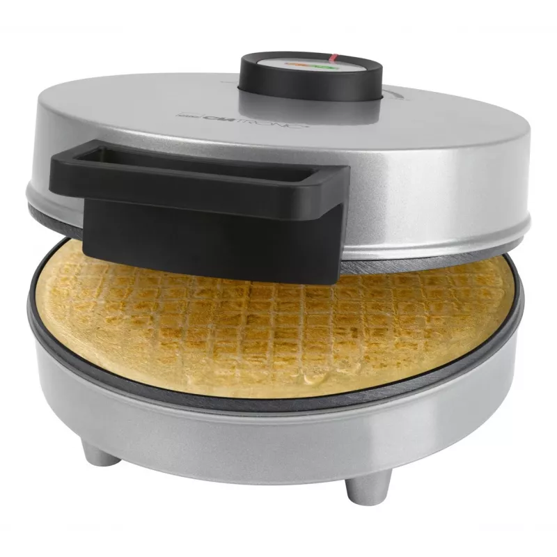 Clatronic HA 3833 máquina de cones de waffle, prateado