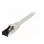 Cabo de rede RJ45 Synergy21, CAT8.1 2000 MHz, 0,25 m, branco, S-STP(S/FTP), TPE/LSZH (SuperFlex), AWG26
