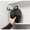 Clatronic WA 3832 máquina de waffles em forma de coração, preto